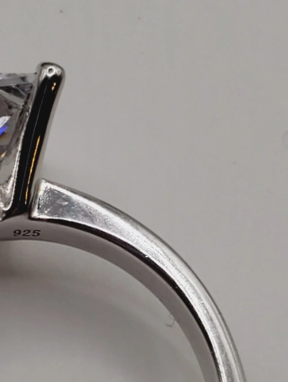 Classic Solitaire Ring - 925 Sterling Silver